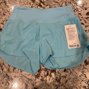 Women's Lululemon Speed Up HR 4 in Athletic Shorts